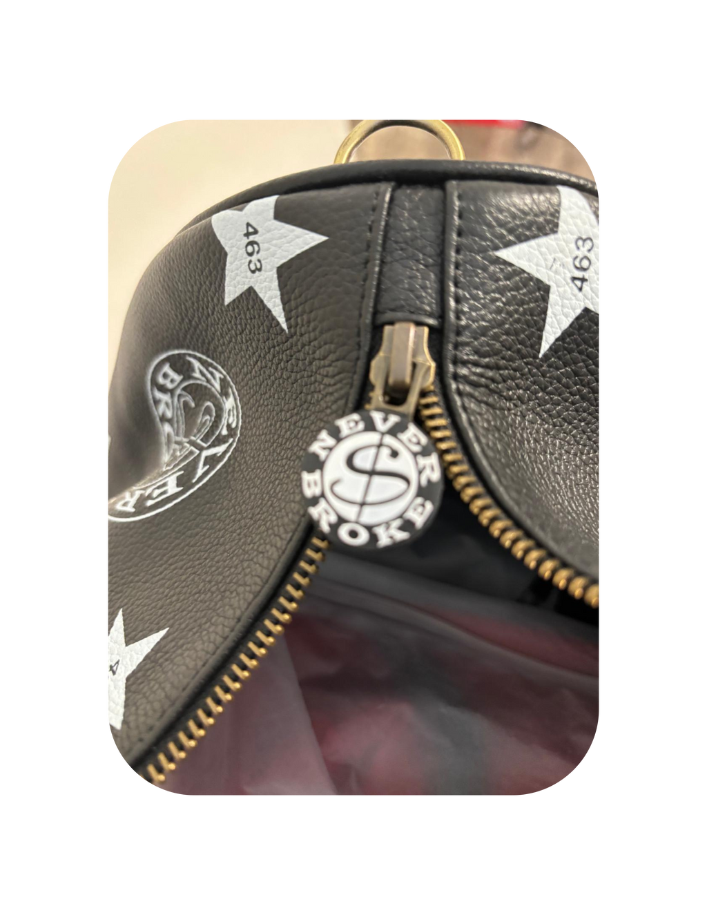 Never Broke Traveling bag