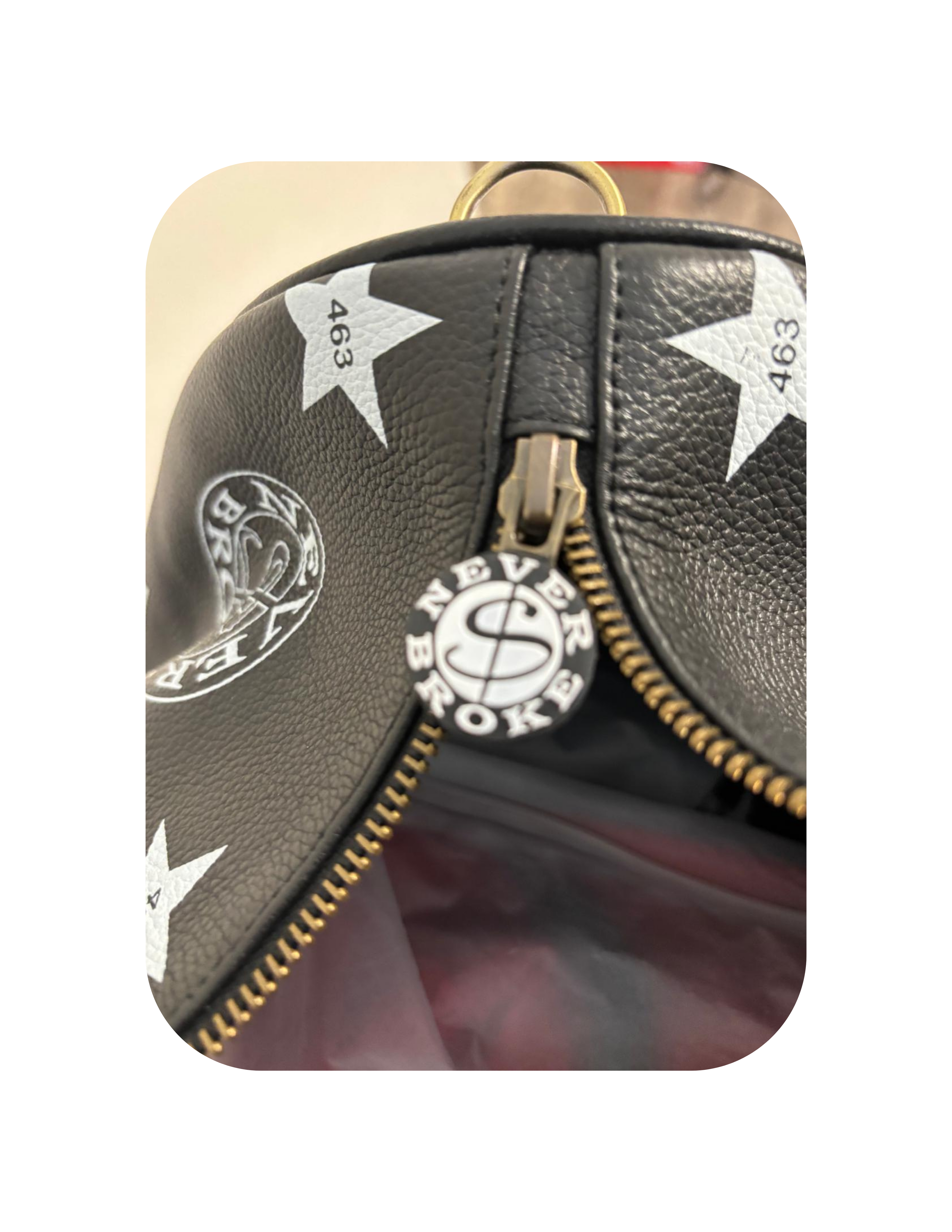 Never Broke Traveling bag