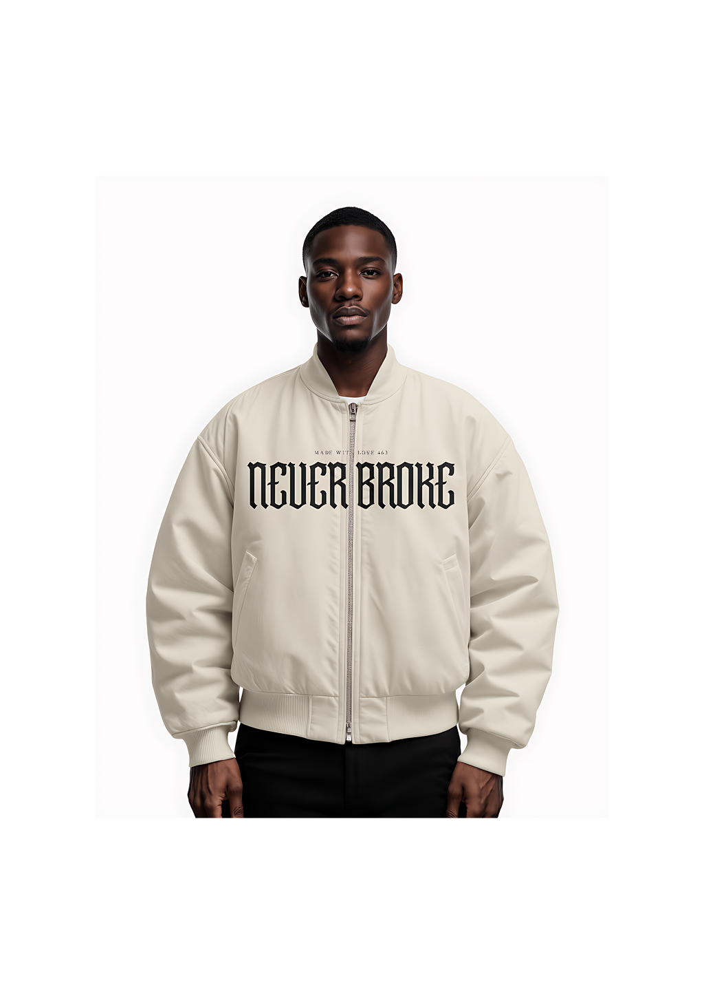 Never Broke 463 Bomber Jacket