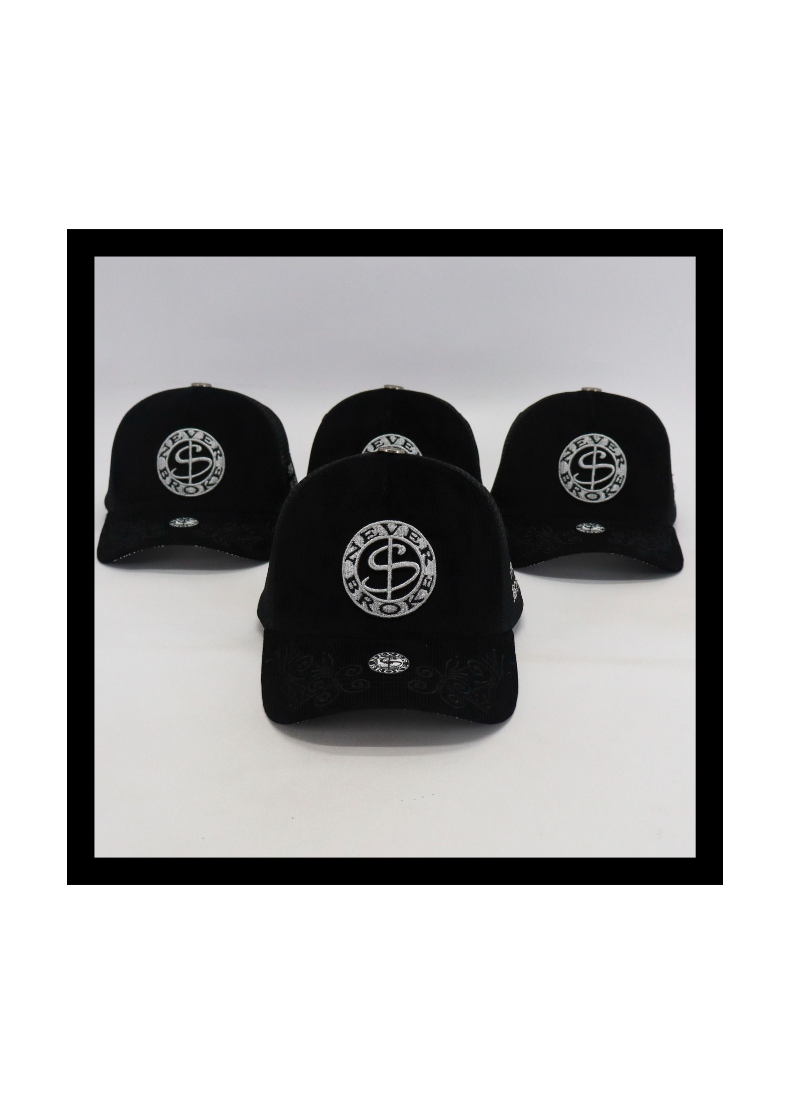 Pre-Order Alert! Never Broke  corduroys Trucker  Hat