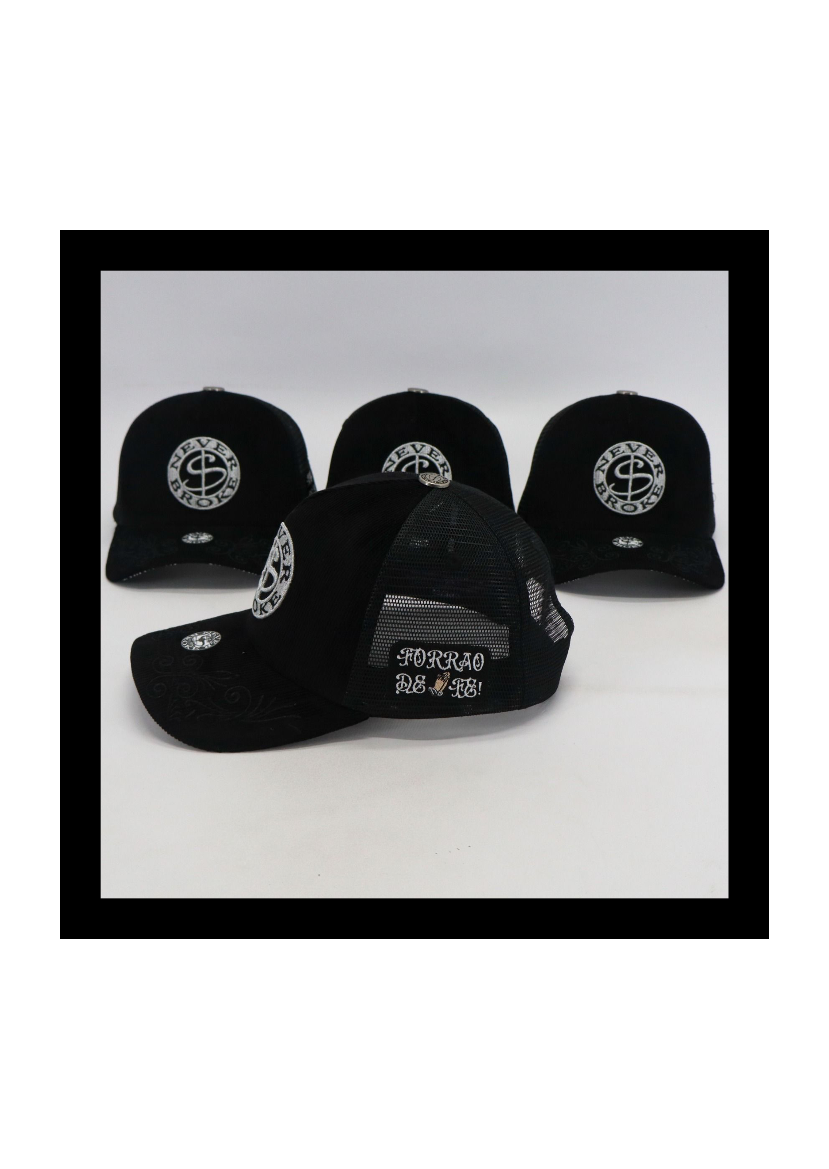 Pre-Order Alert! Never Broke  corduroys Trucker  Hat