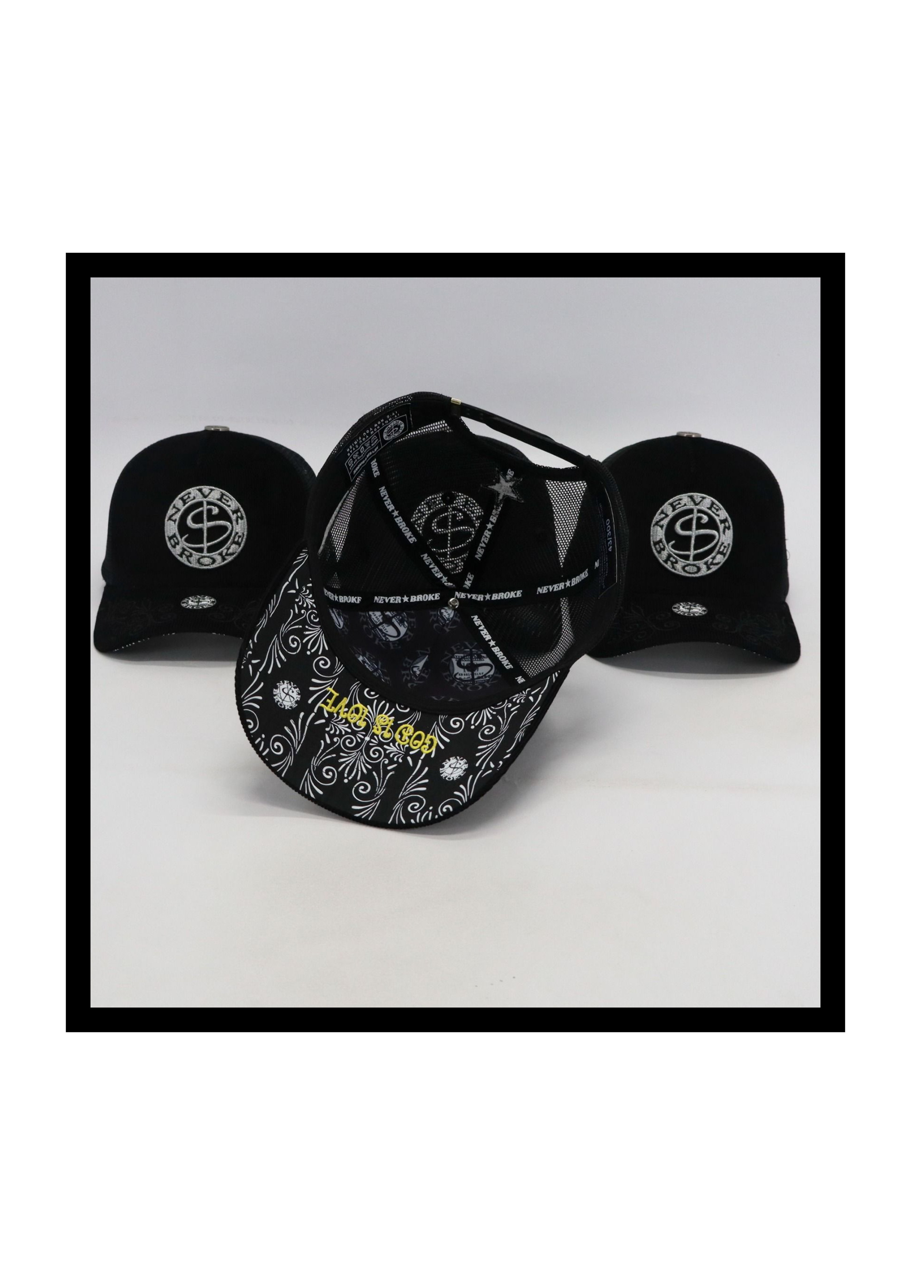 Pre-Order Alert! Never Broke  corduroys Trucker  Hat