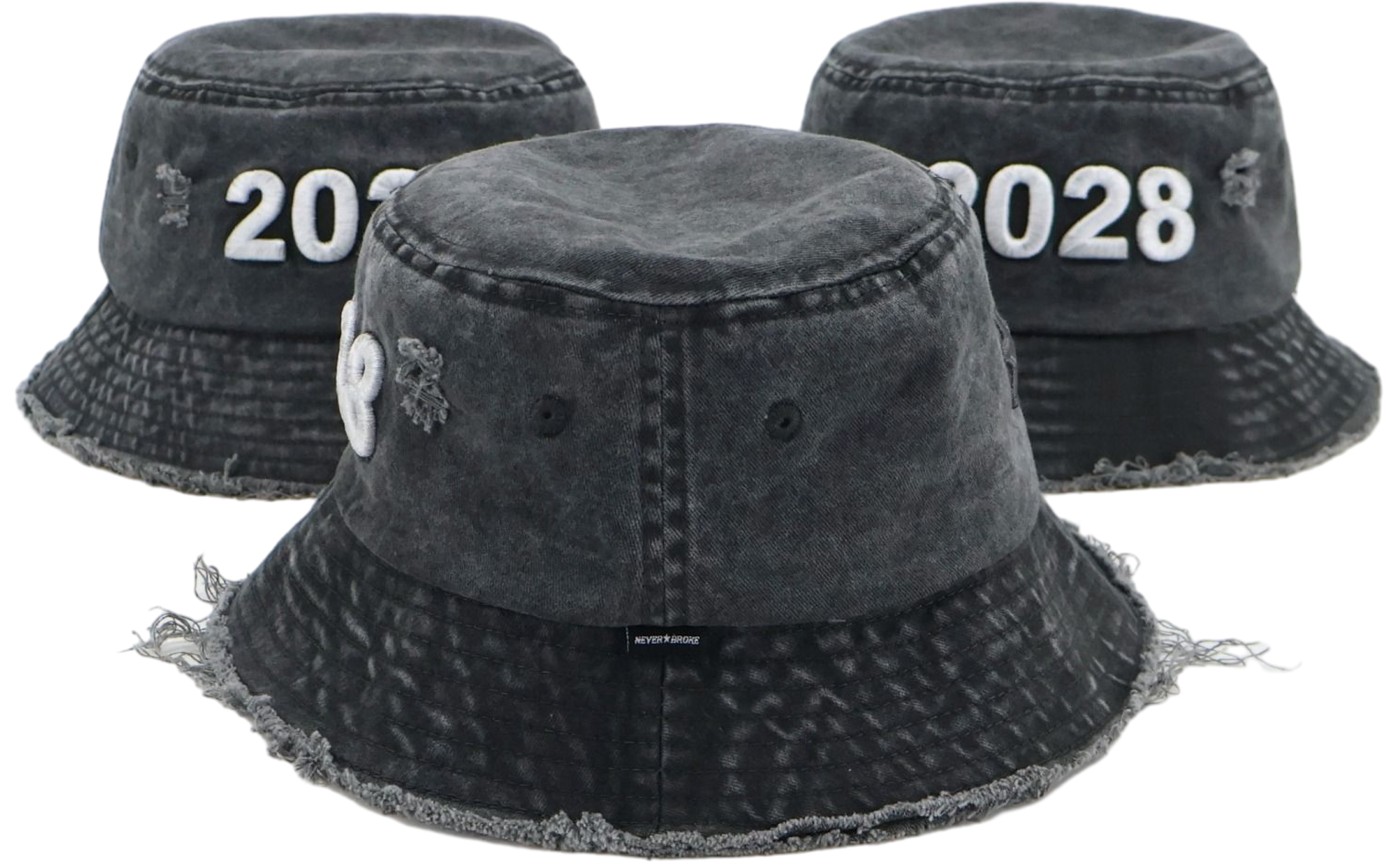 2028 Never Broke Bucket Hat