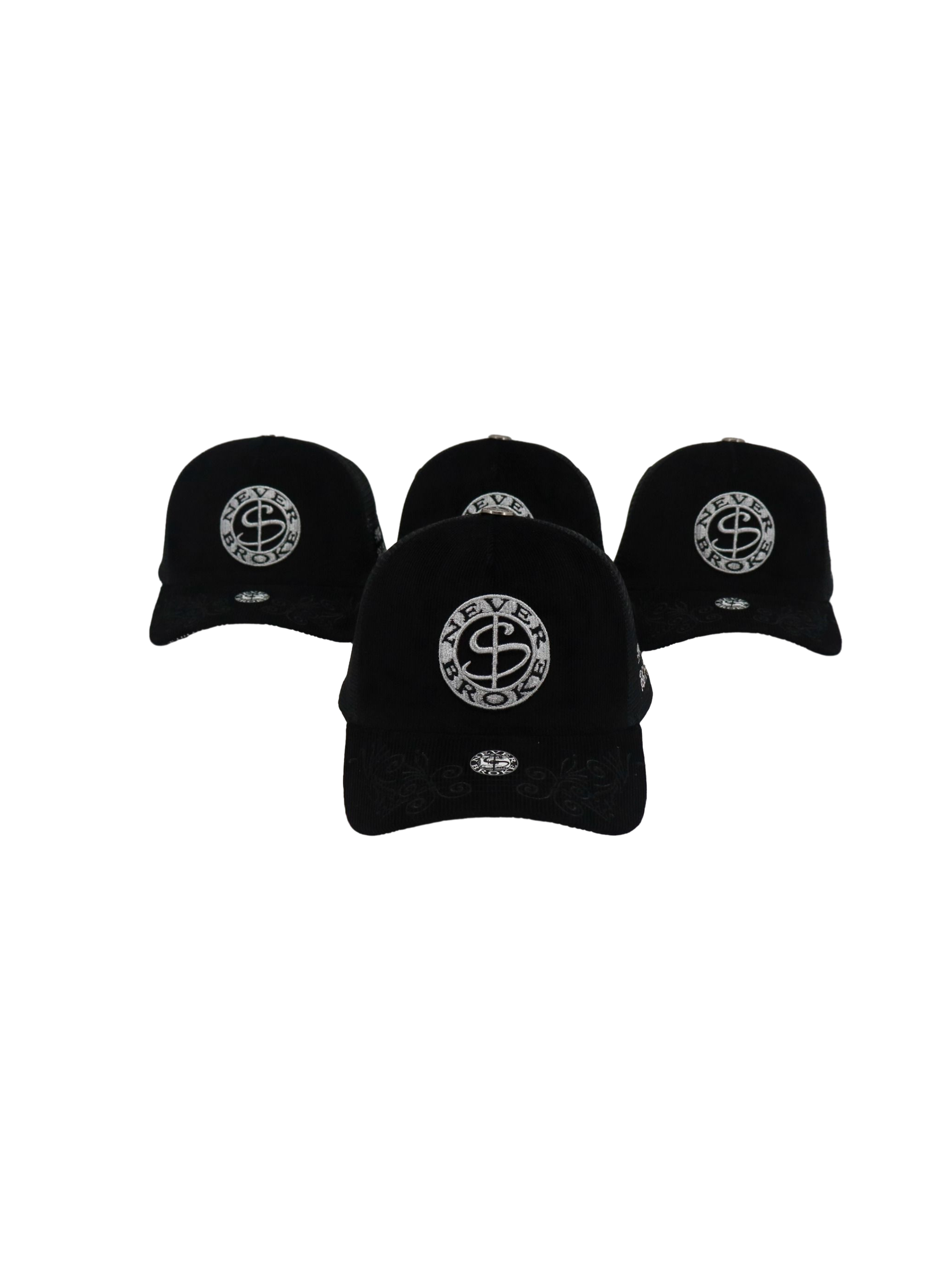 Pre-Order Alert! Never Broke  corduroys Trucker  Hat