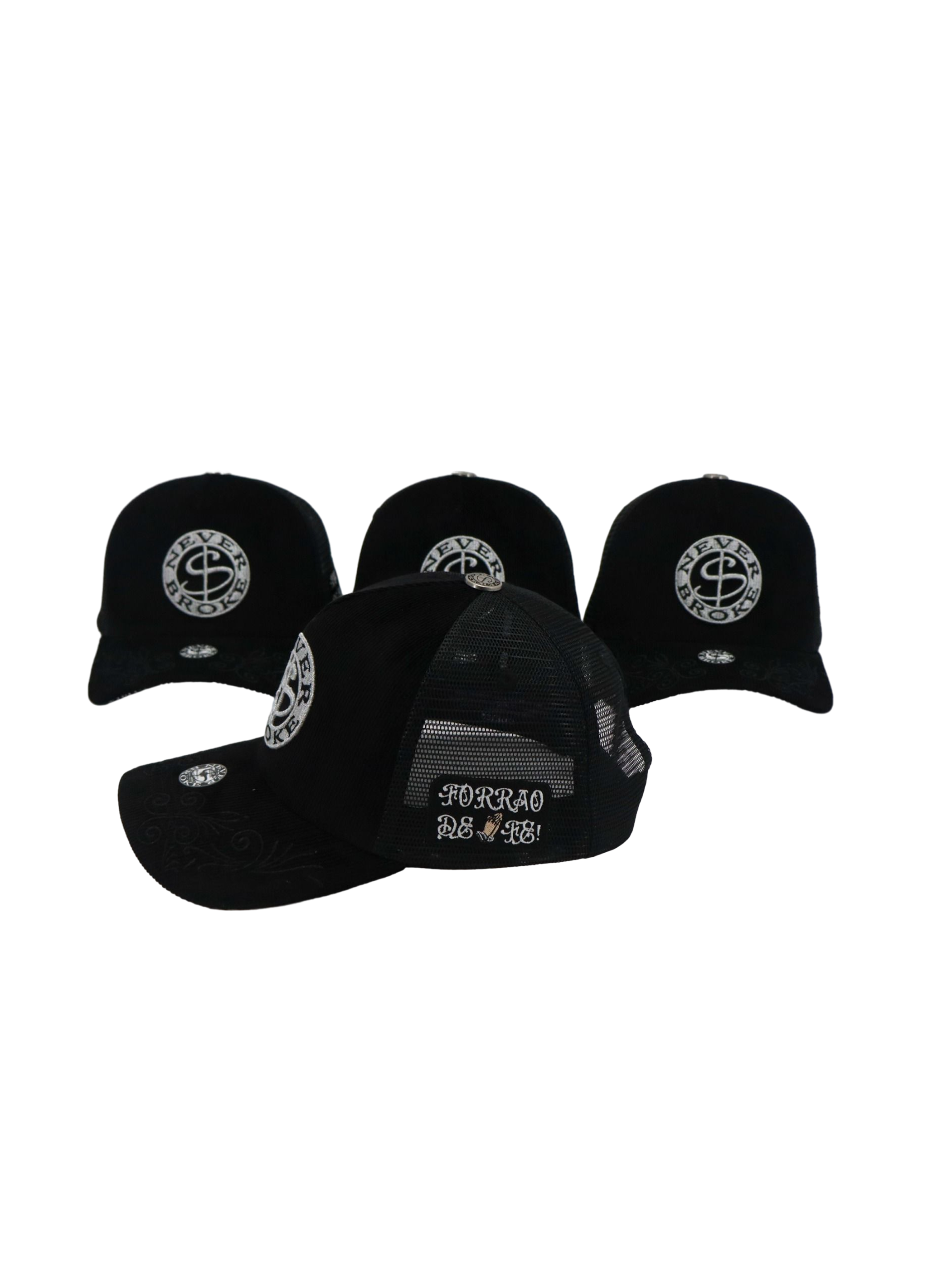 Pre-Order Alert! Never Broke  corduroys Trucker  Hat
